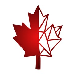 Canada maple leaf icon