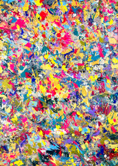Fototapeta premium colorful confetti background