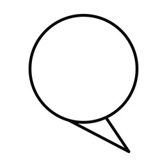 comment icon, talk vector, chat illustration