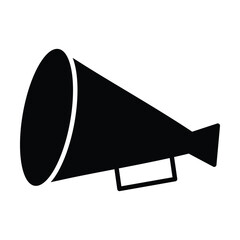 loudspeaker icon, megaphone vector, loud illustration