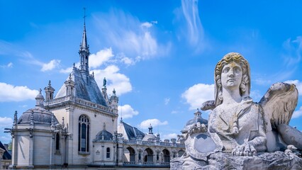 Fototapeta premium Château de Chantilly, Oise, France