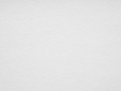 Light clean watercolor art canvas for painting background. White soft matte linen canvas texture.