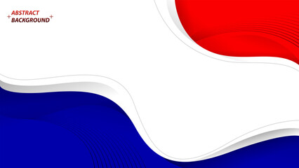 abstract red blue white background