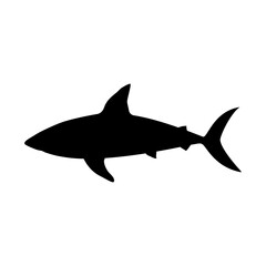 Obraz premium fish silhouette