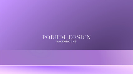 Purple Podium minimal background , 3D stage podium display product , stand to show cosmetic products ,illustration 3d Vector EPS 10