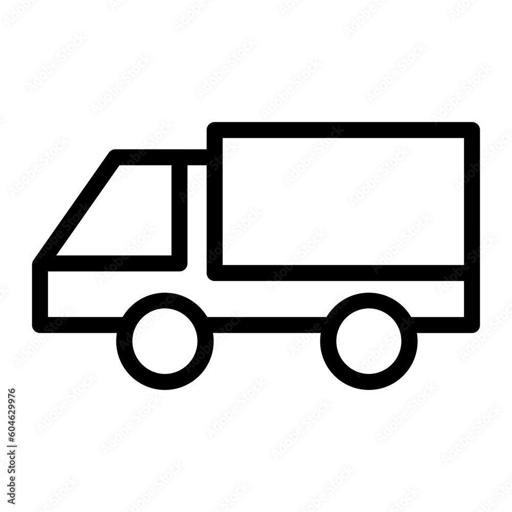 Canvas Prints truck icon 