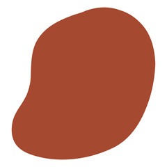 abstract modern organic shape