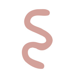 abstract modern organic shape