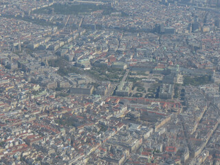 aerial view of Vienna