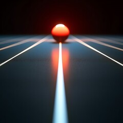 A hyper real photo of two horizontal lines - AI-generated