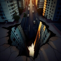 illusion, KI generiertes Bild