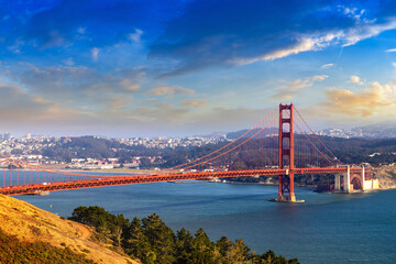 Golden Gate Bridge in San Francisco
