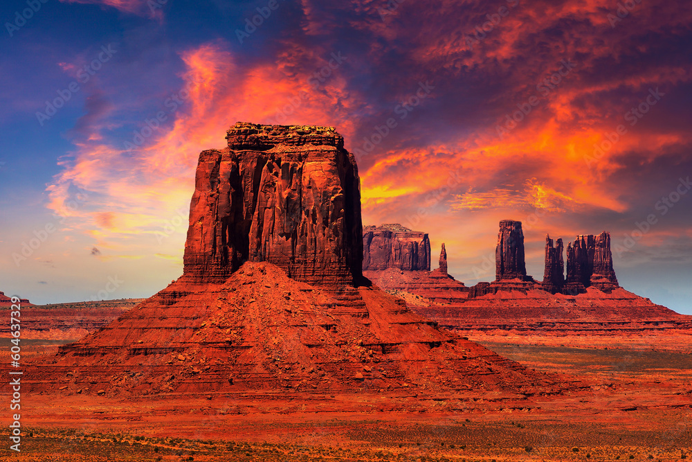 Canvas Prints Monument Valley, Arizona, USA