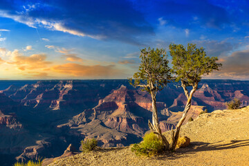 Grand Canyon National Park at sunset