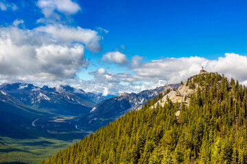 Bow Valley in Banff national park