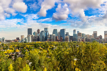 Calgary in sunny day, Canada