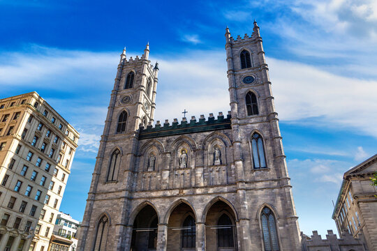 The Basilica of Notre-Dame in Montreal