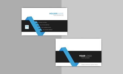 Corporate business visiting card design ideas for personal identity