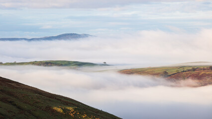 Kentmere Spring Temperature Inversion from  Shipman Knotts, Lake District Landscape