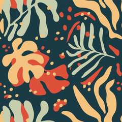 Vibrant Seamless Summer Graphic Paint Background. Pastel Repeated Elegant Organic Invitation, Seamless
