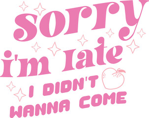 Sassy Girl Y2K SVG Design