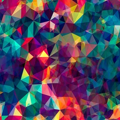 Fototapeta premium abstract background with triangles