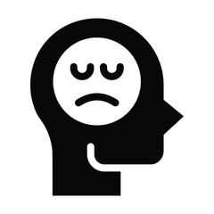 adness glyph icon illustration vector graphic