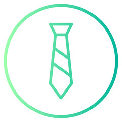 tie gradient icon