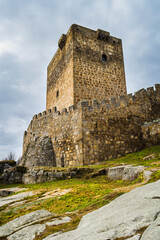 Fototapeta na wymiar Puente Congosto castle, Spain