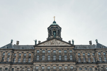 Fototapeta na wymiar Royal Palace in Amsterdam
