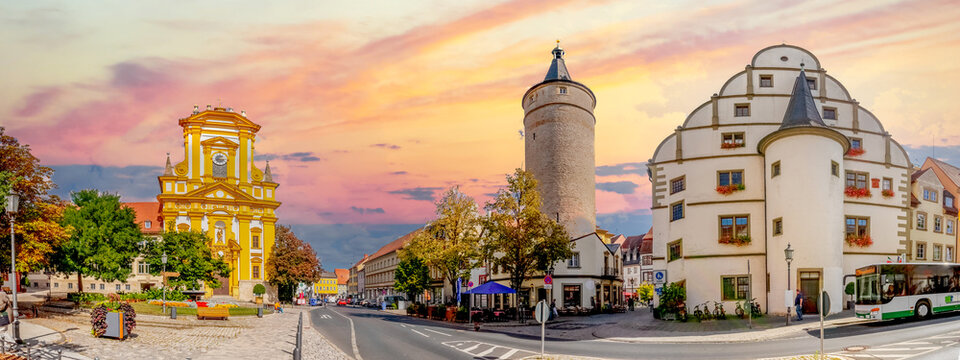 Altstadt, Kitzingen, Deutschland 