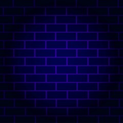 blue brick wall background square 