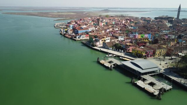 Burano Island Venice Italy
