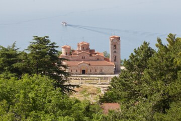 Samuel's Fortress in Ohrid, Macedonia was established over two thousand years ago