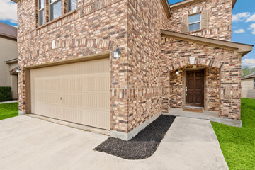 brick home front door 