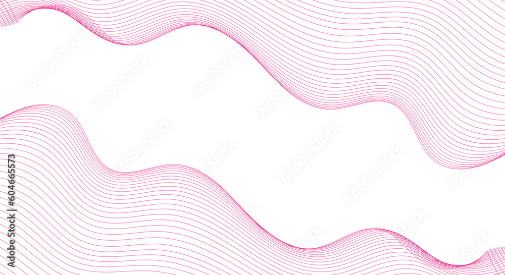 Wall mural modern abstract background. abstract wave element for design. wave with lines created using blend to