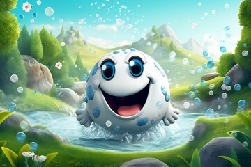 Cheerful stream with a bubbly personality. AI