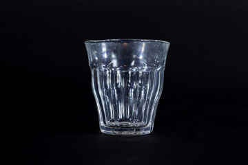 Picardie tumbler glass, also called a duralex tumbler, an iconic french tumbler glass used for...