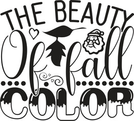 the beauty of fall color