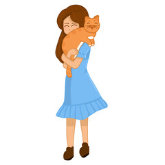 A cat that interacts with people