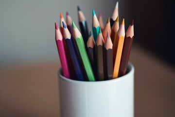 Pencil Perfection: A Jar Overflowing with Creative Possibilities