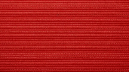 Red Seersucker Fabric Texture Background - Textile Material - Generative AI