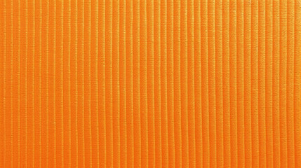 Orange Seersucker Fabric Texture Background - Textile Material - Generative AI