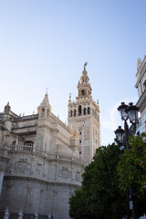 Fototapeta na wymiar The Cathedral of Sevilla, Spain