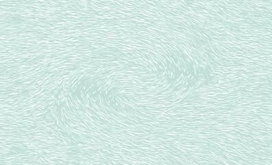 Simple Abstract Rough Layout with White Brush Chaotic Lines on a Light Opal Blue Background. Creative Print Without Text. Abstract Wavy Water Surface with a Copy Space. Swirled Lines.