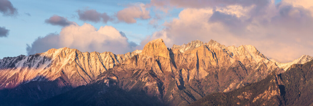 Panoramica del Pizzo Badile Camuno 
