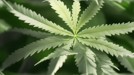 Cannabis als grafisches Element