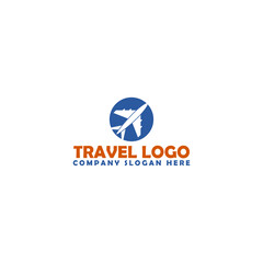 Travel Logo Icon Design Template. Air Travel logo isolated on white background