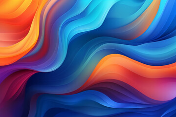 Obraz premium Abstract background adorned with mesmerizing ripples and waves. Ai generated
