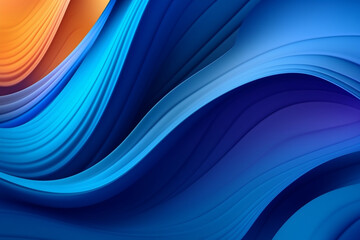 Obraz premium Abstract background adorned with mesmerizing ripples and waves. Ai generated